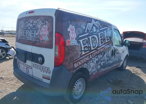 2016 Ram Promaster City Tradesman z USA, uszkodzony, nr VIN ZFBERFAT2G6B13792